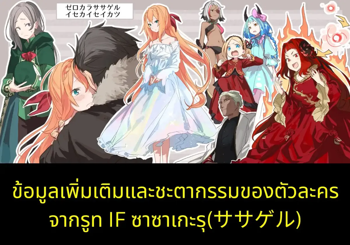 re zero IF-SASAGERU เพิ่มเติม